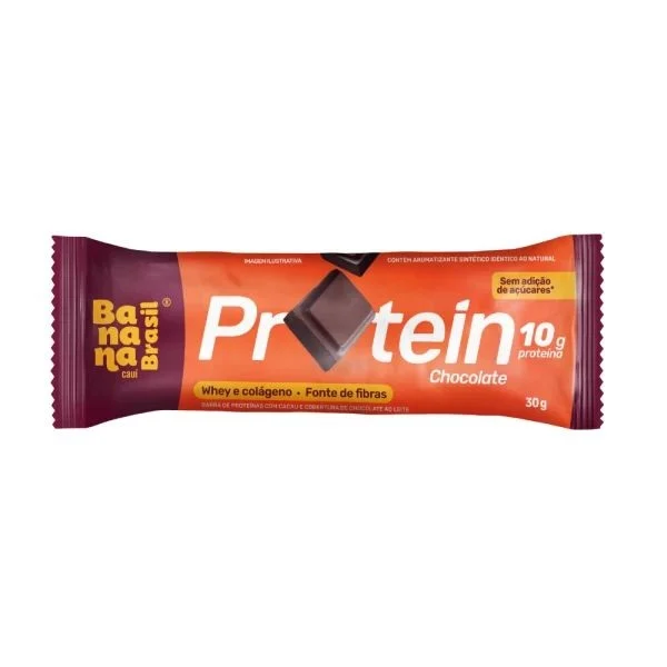 Barra de proteína sabor chocolate