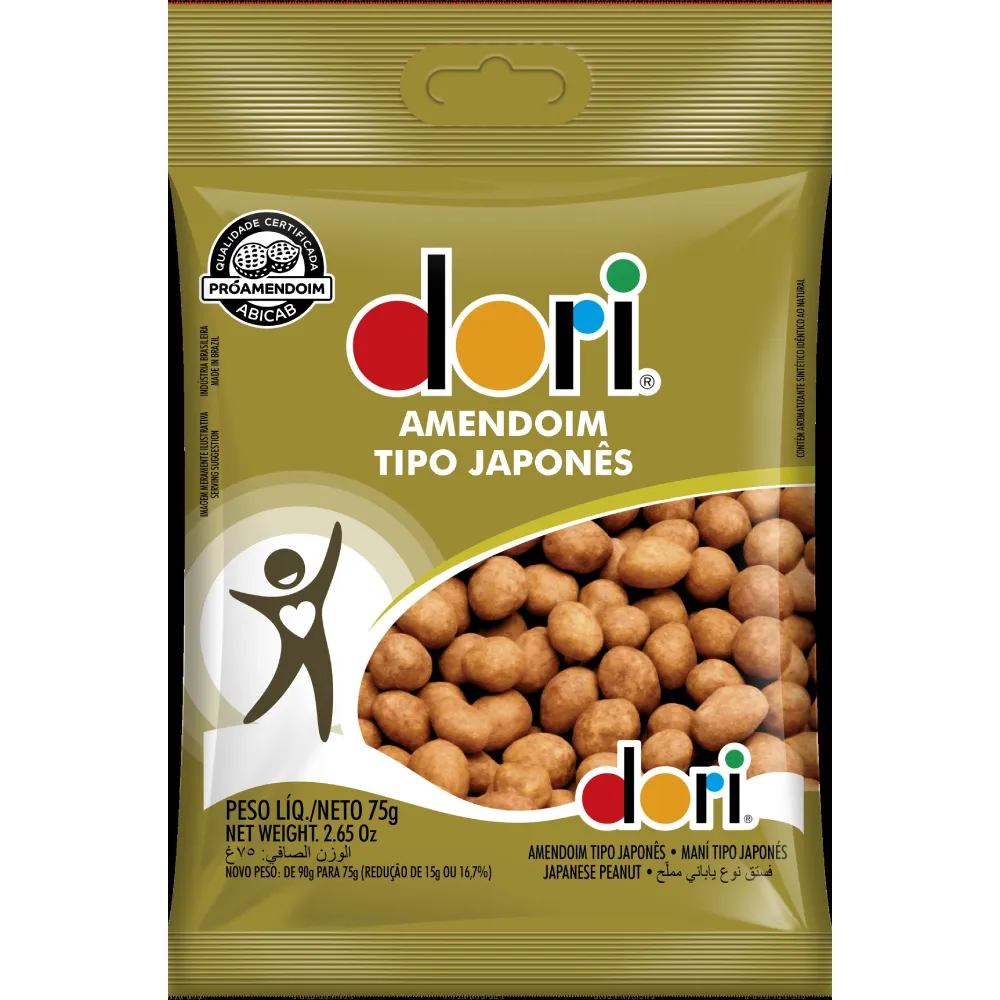 Amendoim tipo japonês